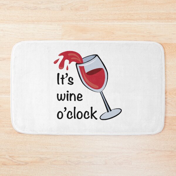 Item preview, It's wine o'clock designed and sold by Elis-Art.