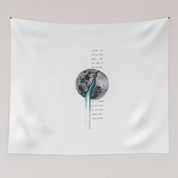 Item preview, Moon poem designed and sold by Sanora-sn.