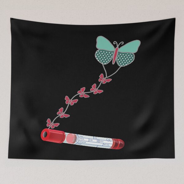 Item preview, MEDICAL LABORATORY SCIENTIST FLYING BUTTERFLY designed and sold by Hippiesole.