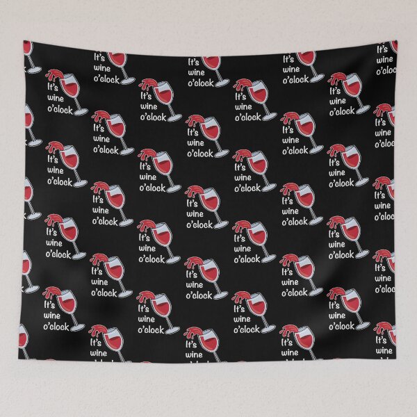 Item preview, It's wine o'clock designed and sold by Elis-Art.