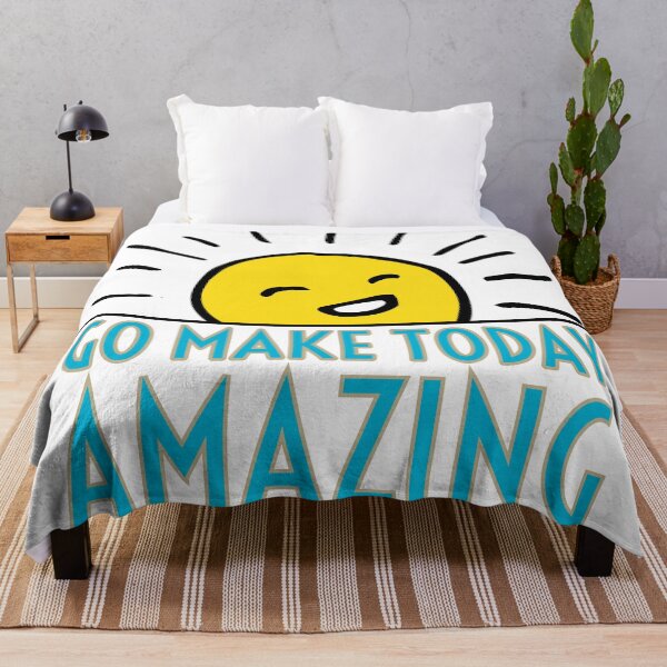 Item preview, Go Make Today Amazing Smiling Sun designed and sold by Designs By YL.