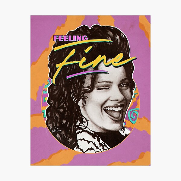 FEELING FINE Photographic Print