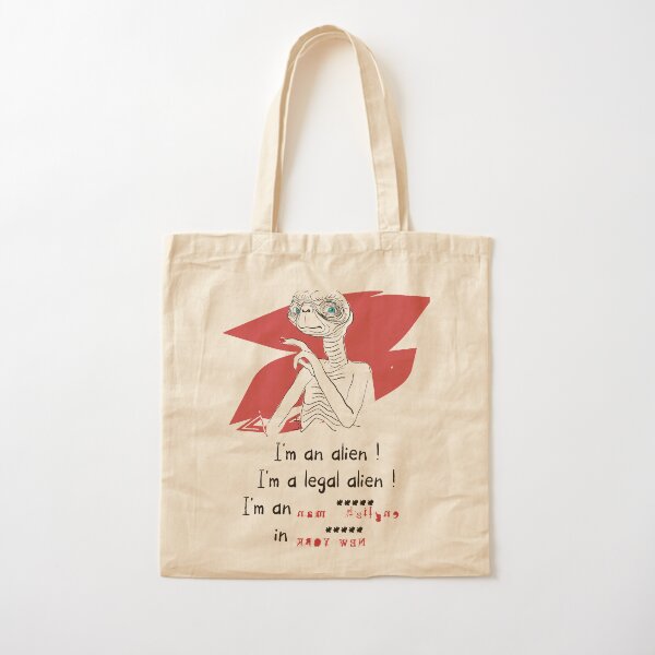 ALIEN Cotton Tote Bag