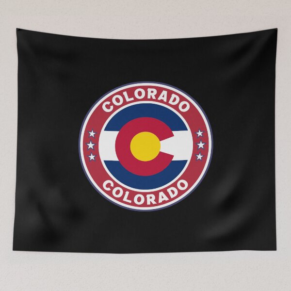 Item preview, Colorado State Flag Surrounded by The US Flag Colors designed and sold by Dexter Freeman.
