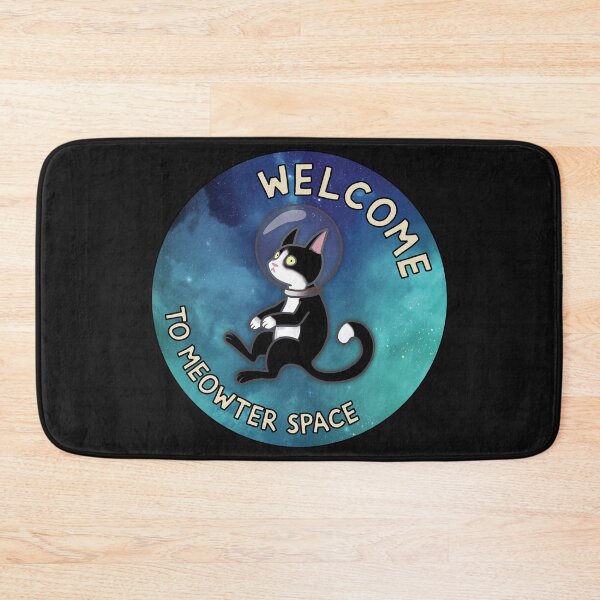 Item preview, Welcome To Meowter Space! Funny Tuxedo Cat Astronaut is ready for Space Adventure - Funny designed and sold by ShyOwlet.