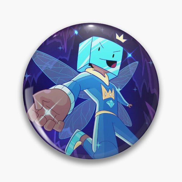 Item preview, Diamond Fairy | Skeppy Fanart designed and sold by AnizyArt.