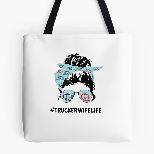 Item preview, Trucker Wife designed and sold by speakupandshine.