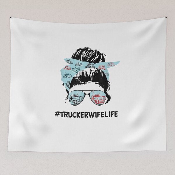 Item preview, Trucker Wife designed and sold by speakupandshine.