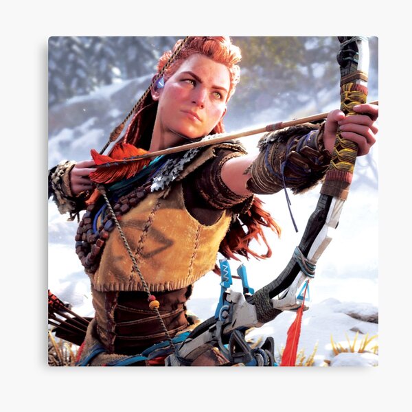 Horizon - Aloy Bow Canvas Print