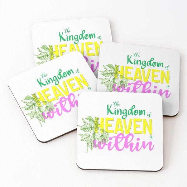 Item preview, The Kingdom of Heaven Christian quote bibleverse style designed and sold by gyrate.