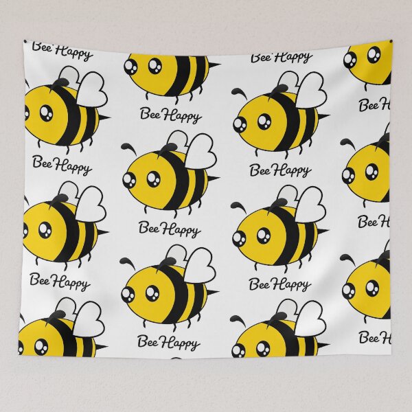 Item preview, Be happy like a bee designed and sold by Omaren Designs.