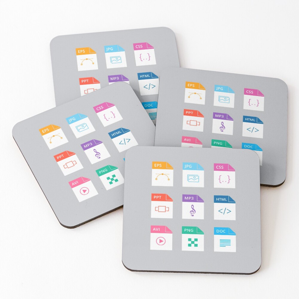 Item preview, Coasters (Set of 4) designed and sold by graphyart.