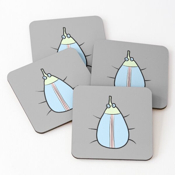 Item preview, Unusual Beetle on Grey designed and sold by fogoosherie.