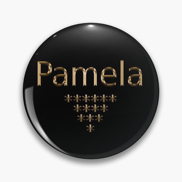 Item preview, American Woman Name - Golden Name Pamela designed and sold by MOKAdesign.