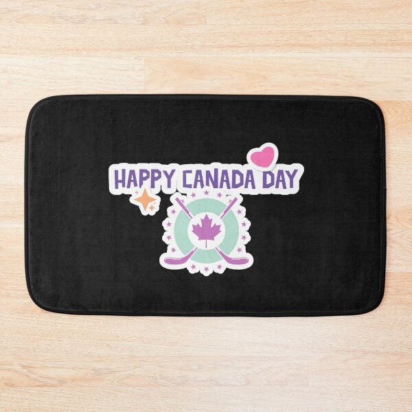 Item preview, Happy Canada Day, Pink Hockey Sticks designed and sold by Purrfecta.