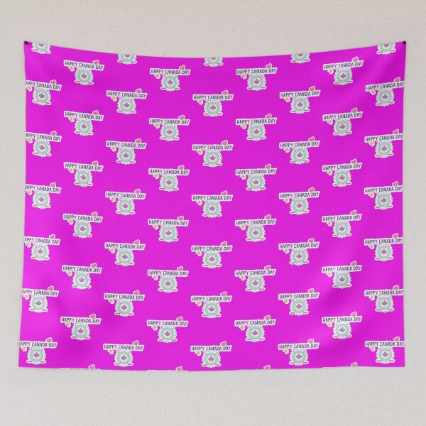 Item preview, Happy Canada Day, Pink Hockey Sticks designed and sold by Purrfecta.