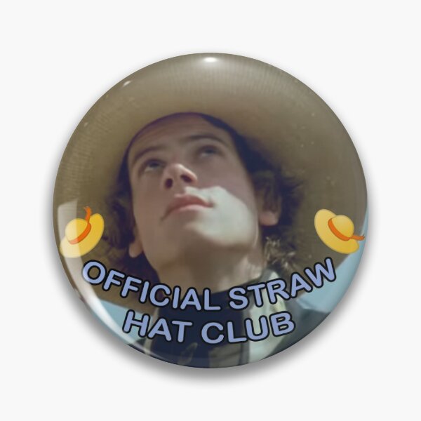 Item preview, Straw Hat Club Button designed and sold by Amalthea9.