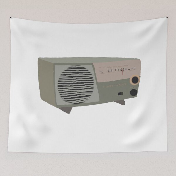 Item preview, Hand Drawn 60's Retro Radio designed and sold by mrtraz.