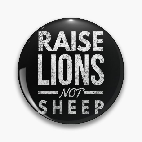 Item preview, Raise Lions Not Sheep US Patriot designed and sold by LITSHOGEN.