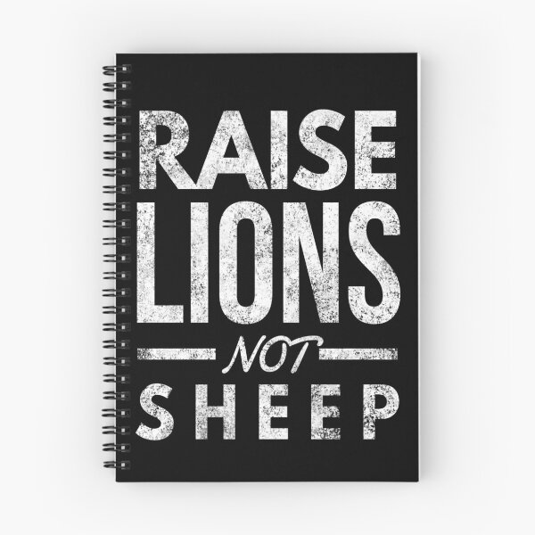 Item preview, Raise Lions Not Sheep US Patriot designed and sold by LITSHOGEN.