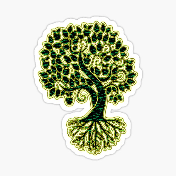 Item preview, outline tree of life |Tree huggers make better lovers designed and sold by BOULMKAN.
