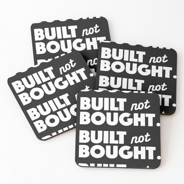 Item preview, Built Not Bought - Car enthusiast designed and sold by crossesdesign.