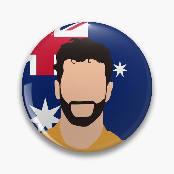 Item preview, Daniel Ricciardo Face Art - Flag Edition designed and sold by GreazyL.