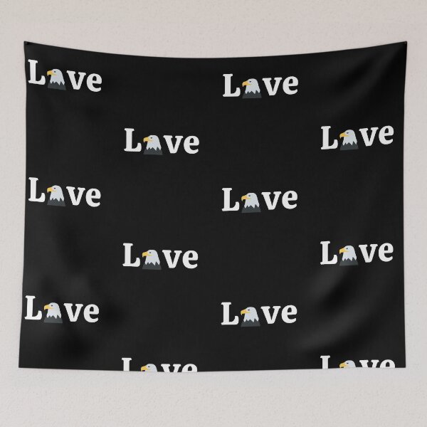 Item preview, Love Eagles, I love Eagles, patterned designed and sold by JRice66.