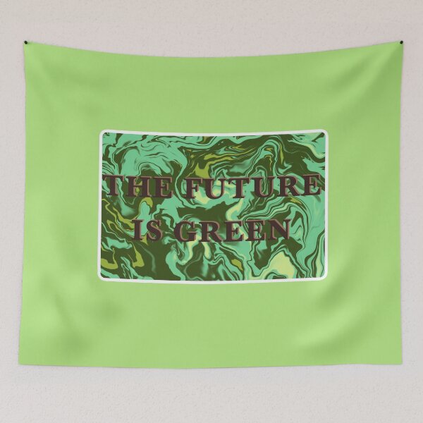 Item preview, The Future Is Green designed and sold by Allie Rockhill.