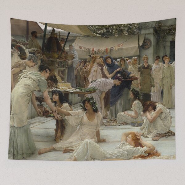 Item preview, The Women of Amphissa (1887) By Lawrence Alma-Tadema(English, 1836-1912) designed and sold by sunny-007.