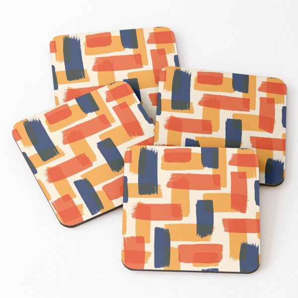 Item preview, Abstract color brush strokes  designed and sold by The boys.