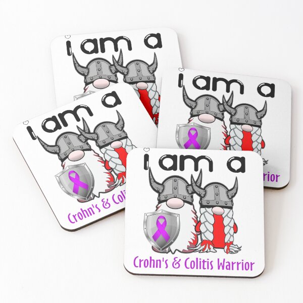 Item preview, I Am A Crohn's & Colitis Warrior Support Crohn's & Colitis Fighter Gift designed and sold by radianen.