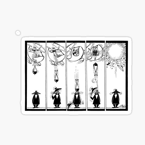 spy vs spy Sticker