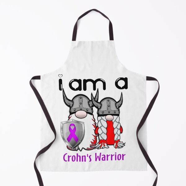 Item preview, I Am A Crohn's Warrior Support Crohn's Fighter Gift designed and sold by radianen.