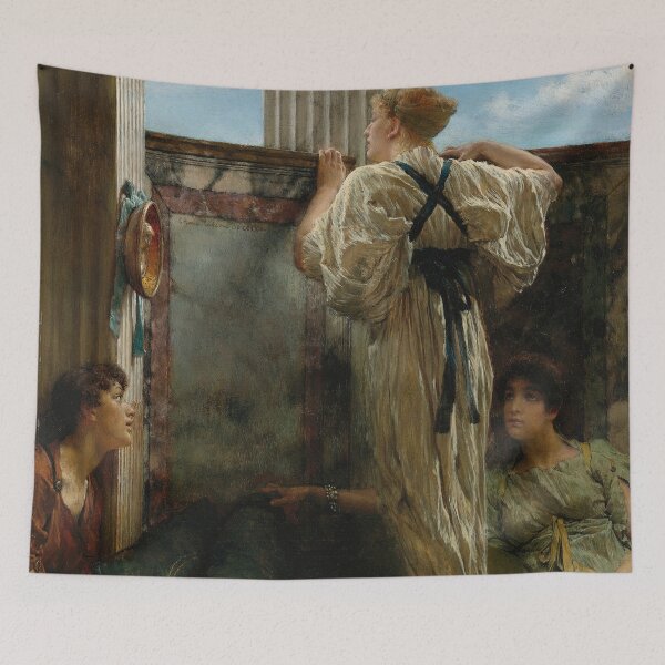 Item preview, Who Is It By Lawrence Alma-Tadema (English, 1836-1912) designed and sold by sunny-007.