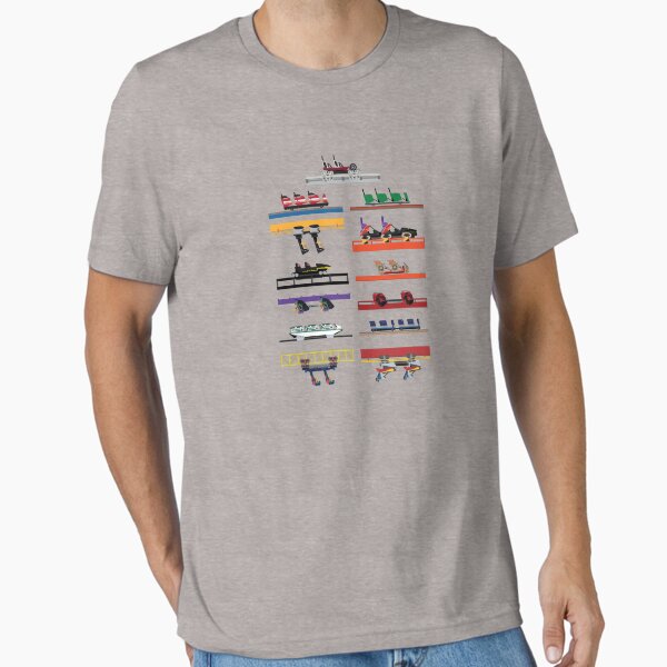 Item preview, Six Flags Great America Coaster Cars Design designed and sold by CoasterMerch.
