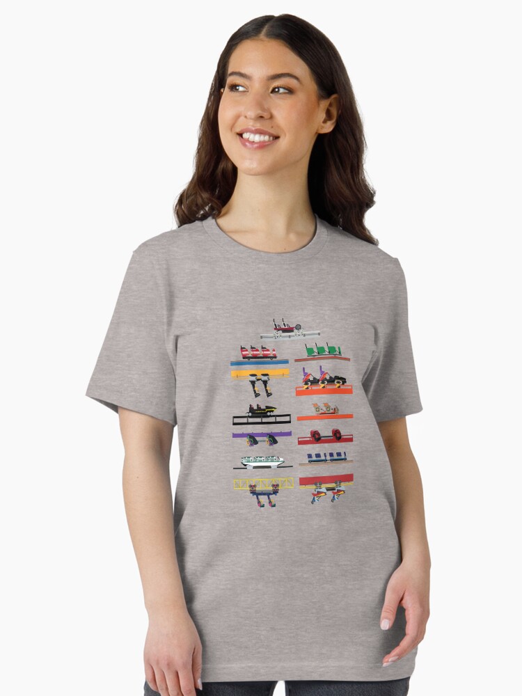 Six Flags Great America Coaster Cars Design Essential T-Shirt