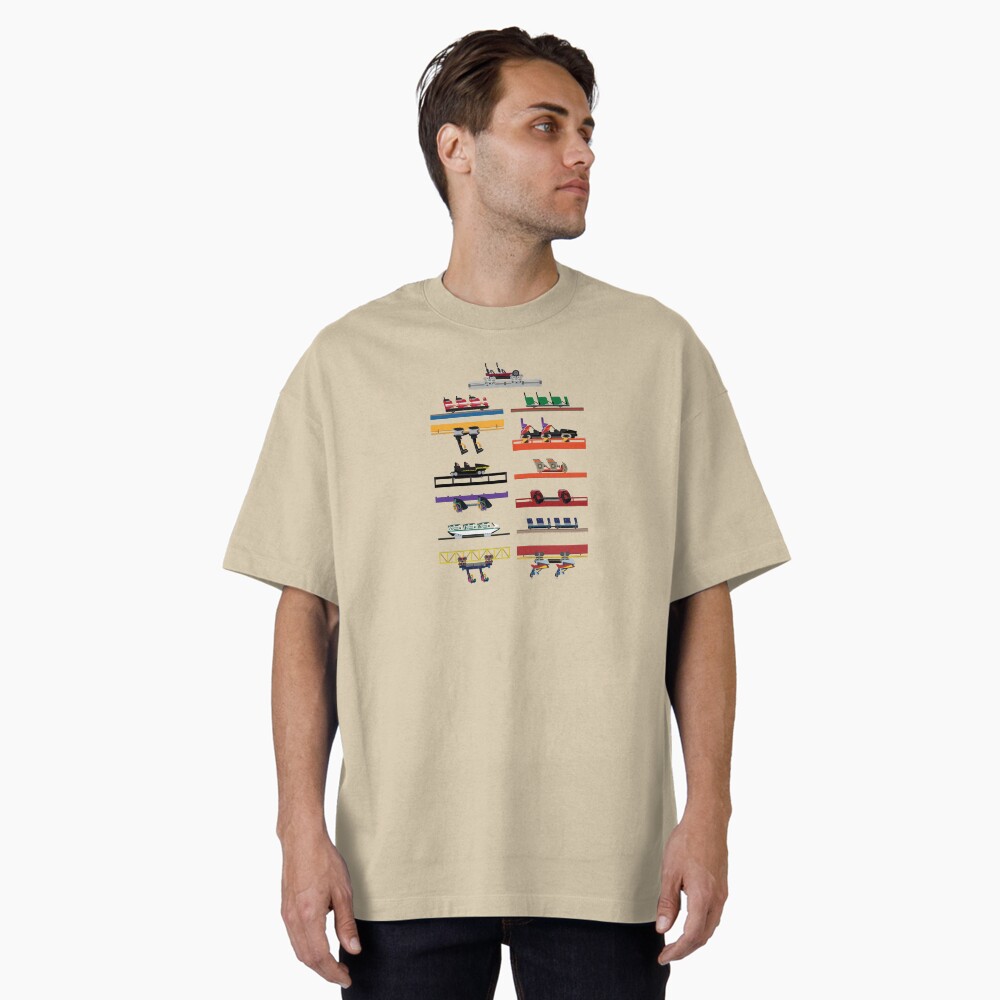 Six Flags Great America Coaster Cars Design Essential T-Shirt