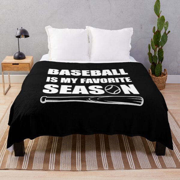 Aperçu de l'œuvre Le baseball est ma saison préférée créée et vendue par Tshirty10.