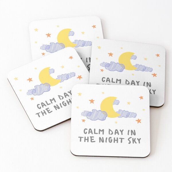 Item preview, CALM DAY IN THE NIGHT SKY designed and sold by Downneees.