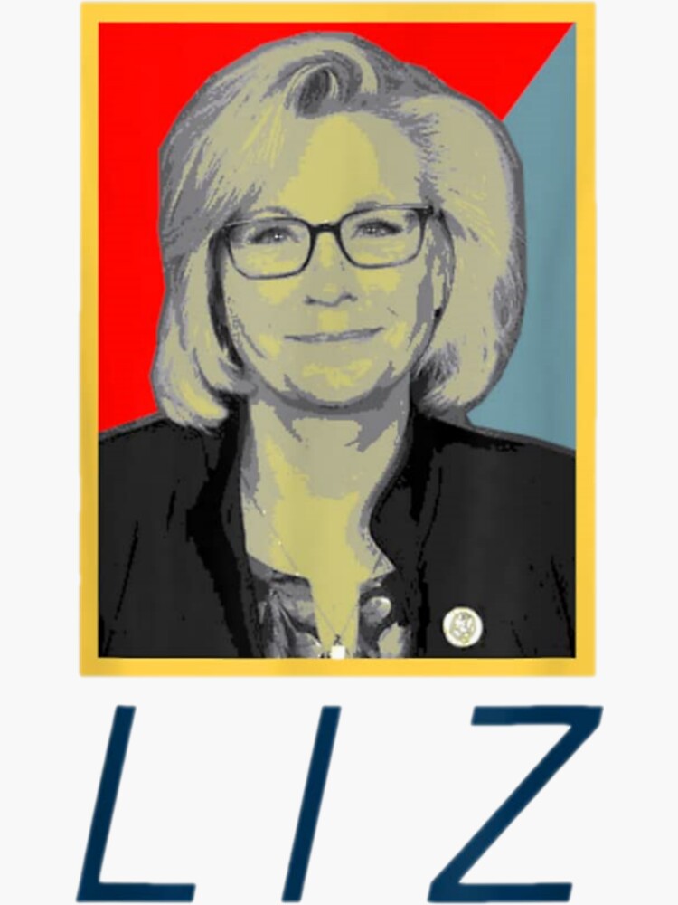 "Liz Cheney For President 2024" Sticker for Sale by stylishhome Redbubble