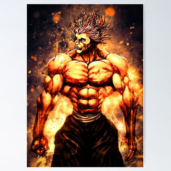 Baki Anime Canvas Art by Mounier Wanjak