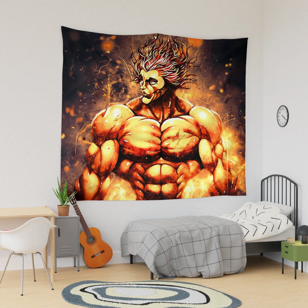 Yujiro Hanma Baki Anime Girl Gift Poster for Sale by Spacefoxart