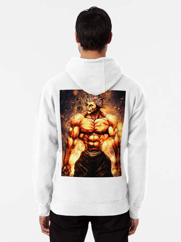  PUMPIE Anime Baki The Grappler Sweatshirt Mens Round