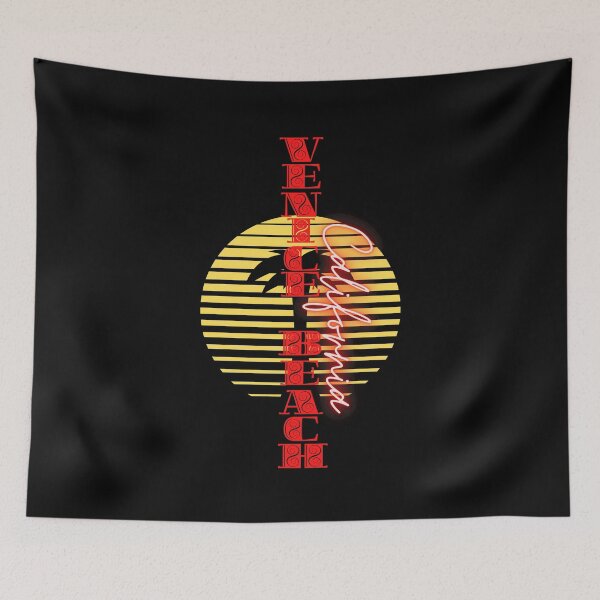 Item preview, Venice Beach California Red designed and sold by OrangePyramid.