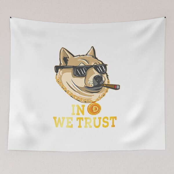 Item preview, In Dogecoin we trust designed and sold by KristinReed.