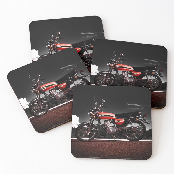 Item preview, Classic Orange Motorcycle 04 designed and sold by Horizon Illustration Motor Company.