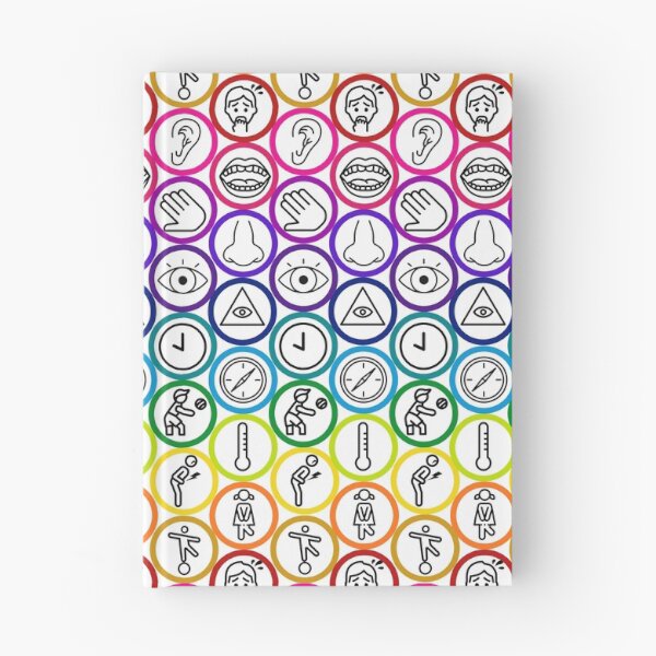 Item preview, Rainbow Senses Pattern designed and sold by autisticcreator.