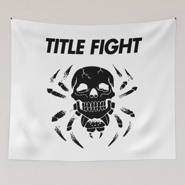 Item preview, Title Fight skull spider designed and sold by thisfadingdream.