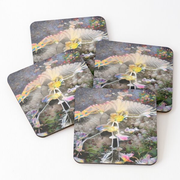 Item preview, Abstract Fairycore Florals designed and sold by BioDigital-Jazz.